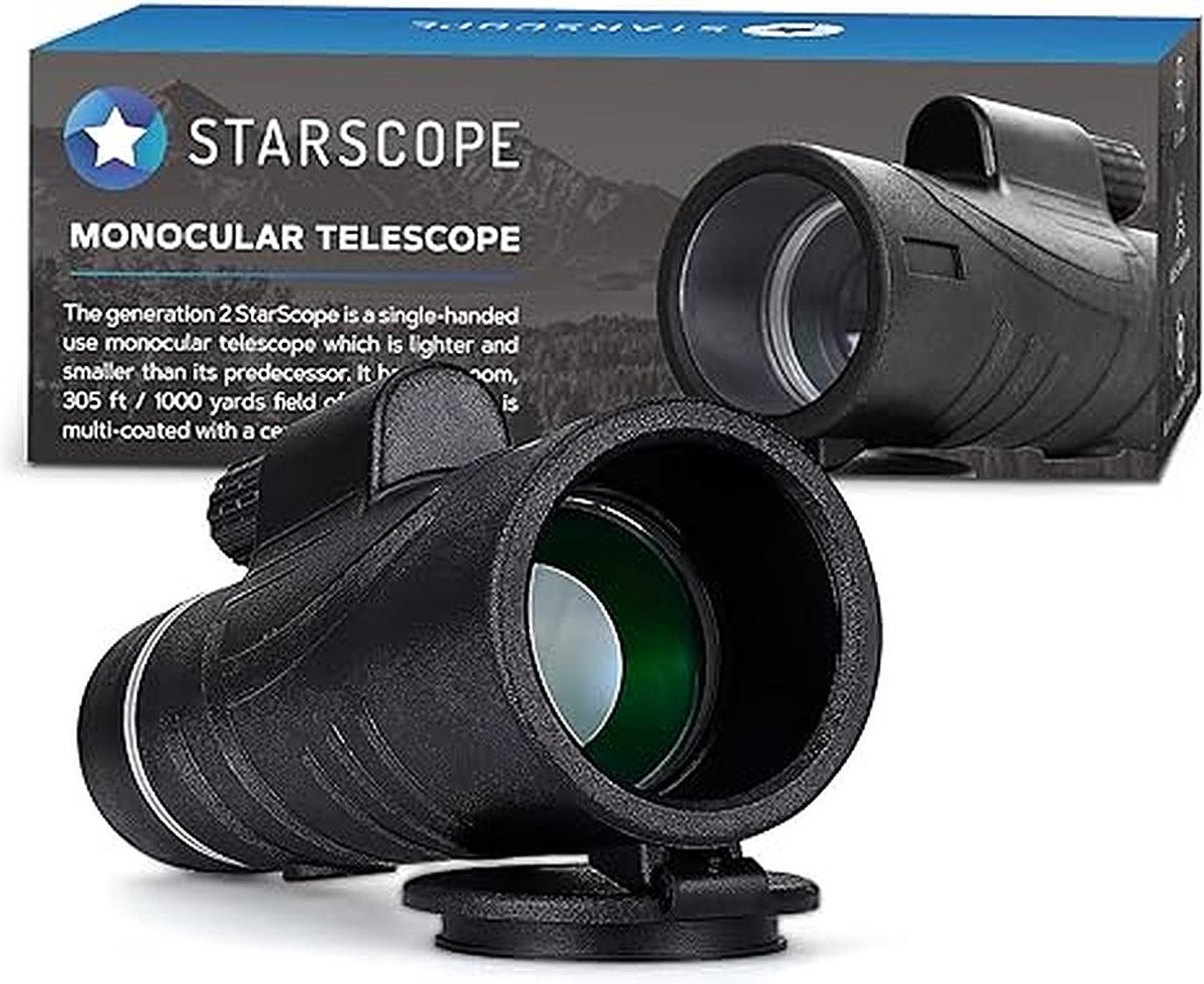 Monoculaire 30x25 Zoom Portable Étanche - Télescope Observation Oiseaux Chasse Concert