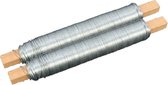 HBX Natural Living Wikkeldraad - 2x - zilver - op rol - 100 gram - 0,65 mm - binddraad - hobby