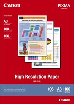 Canon Hr-101n A3 / High Resolution Paper, 100 Sheets