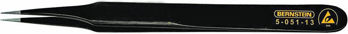 Bernstein Tools for Electronics 5-051-13 SMD-pincet 2 SA-ESD Spits 120 mm