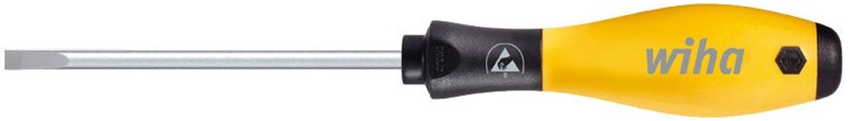 Wiha Schroevendraaier SoftFinish ESD Sleufkop 3.0mm x 100mm - 27150