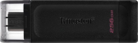 Kingston USB Stick 256GB - DataTraveler 70 - USB-C 3.2 - 100 MB/s