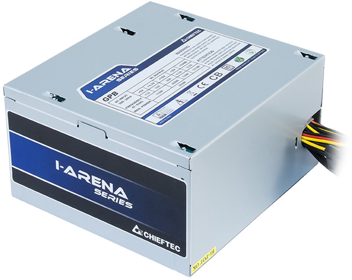 Chieftec GPB-350S 350W PS2 Zilver power supply unit