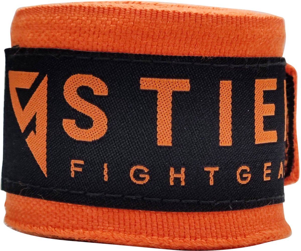 Stiel Bandages Kinderen - Brede Sluiting - 250 cm - Diep oranje - 250cm