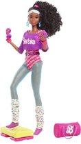 Barbie Rewind Workin' Out-pop uit de jaren 80 (11,5 inch brunette) met mode en accessoires