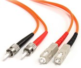 StarTech.com Câble réseau à fibre optique duplex 62,5 / 125 multimode 2 m ST-SC
