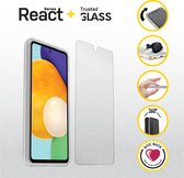 Otterbox React Case + Trusted Glass Screenprotector geschikt voor Samsung Galaxy A52 - Transparant