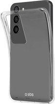 SBS Skinny Telefoonhoesje geschikt voor Samsung Galaxy S23 Plus Hoesje Flexibel TPU Backcover - Transparant