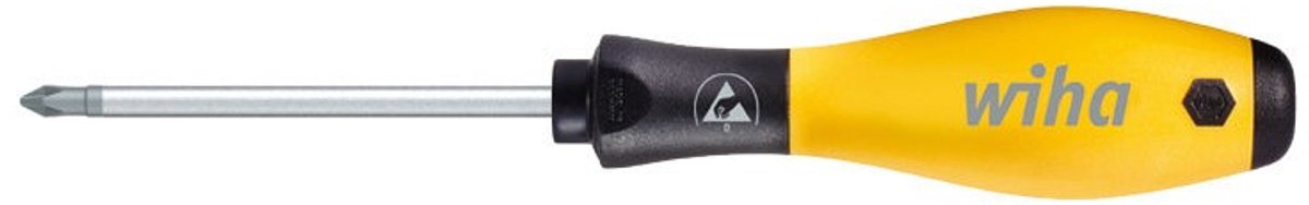 Wiha Schroevendraaier SoftFinish ESD Phillips PH0 x 60mm - 08184