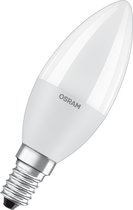 OSRAM 4058075428546 LED-lamp Energielabel F (A - G) E14 Kaars 7.5 W = 60 W Warmwit (Ø x l) 39 mm x 115 mm 1 stuk(s)