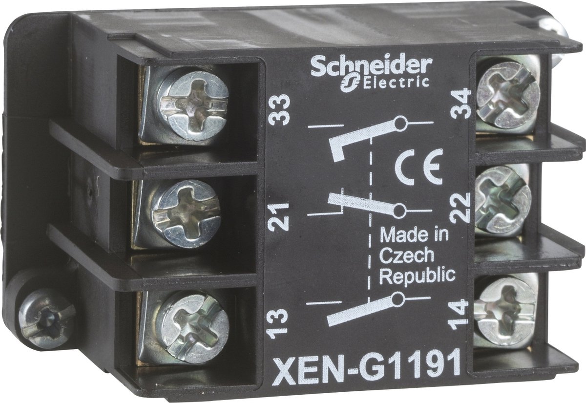Schneider Electric XENG1191 XENG1191 Hulpschakelaar 1x NC, 2x NO 1 stuk(s)