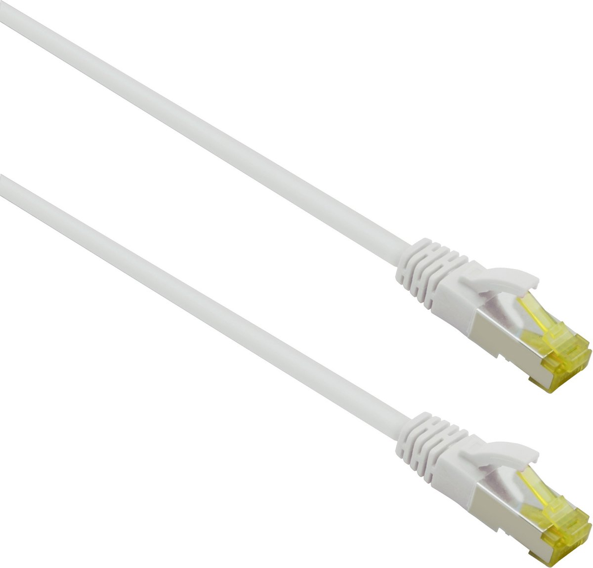 ultra flex Patchkabel S/FTP Cat 6a TPE wei� 0,25m