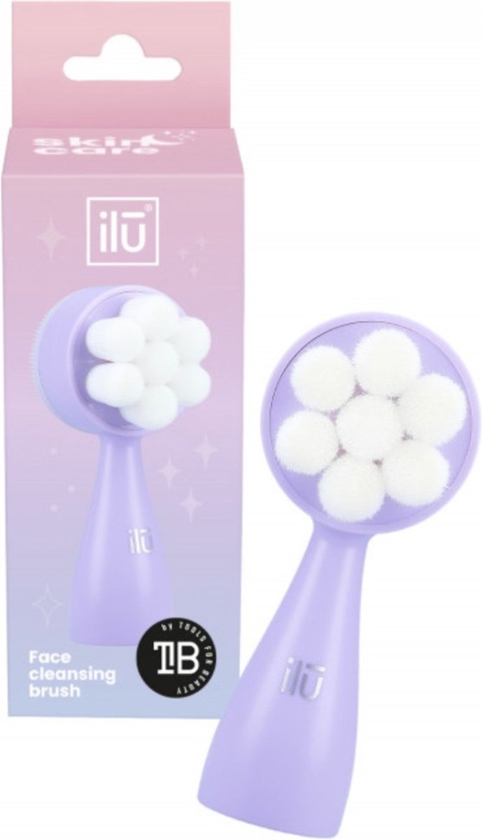 ilu - Face Cleansing Brush Two-sided Structure