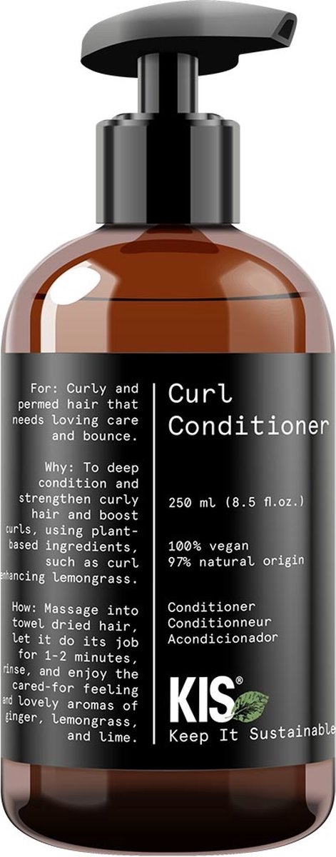 KIS Green Curl Conditioner 250 ml - Conditioner voor ieder haartype