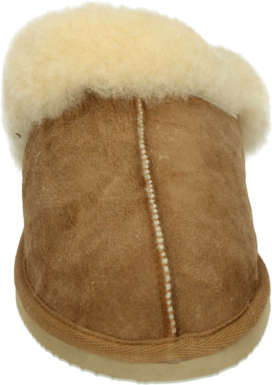 Shepherd Jessica Dames Pantoffels - Chestnut - Maat 40