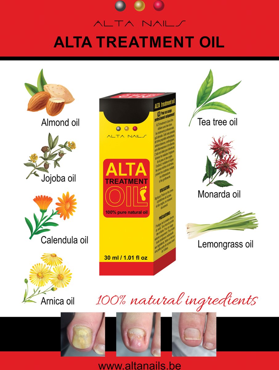 ALTA treatment oil 30 ml (100% pure natural oil) met pipet