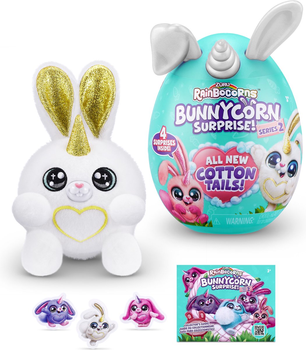 ZURU - Rainbocorns - Bunnycorn Surprise serie 2 - 18cm - Lola
