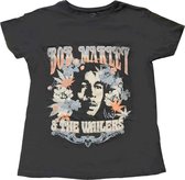 Bob Marley - & The Wailers Dames T-shirt - 2XL - Zwart
