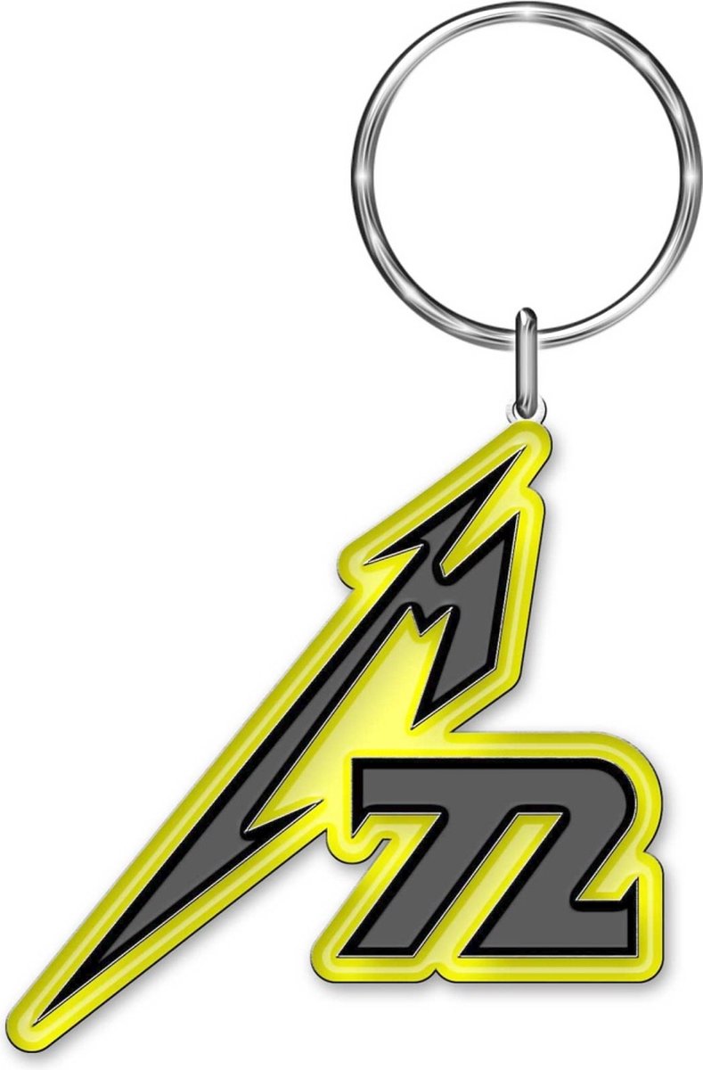 Metallica - M72 Sleutelhanger - Geel/Grijs