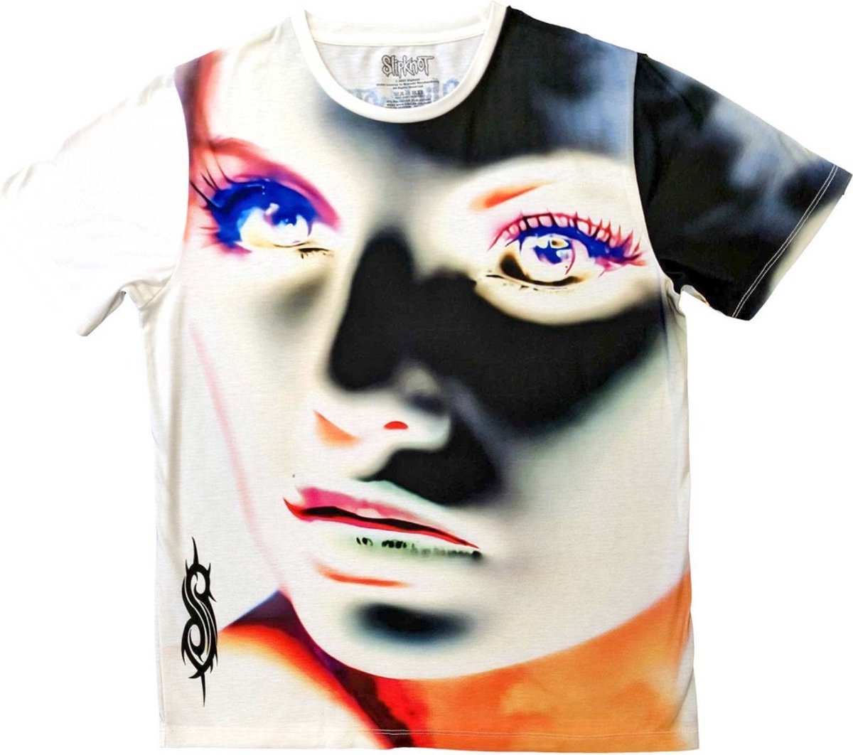 Slipknot - Adderall Face Inverted Heren Tshirt - S - Multicolours