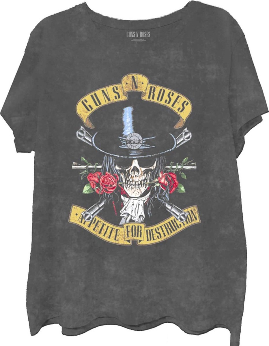 Guns N' Roses - Appetite Kinder T-shirt - Kids tm 10 jaar - Zwart
