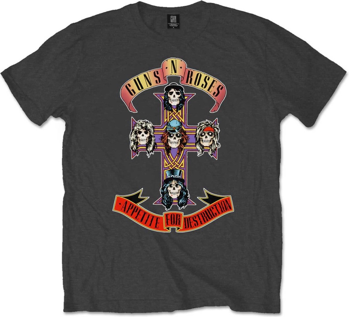Guns N' Roses - Appetite for Destruction Kinder T-shirt - Kids tm 2 jaar - Zwart