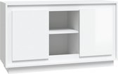 vidaXL-Dressoir-102x35x60-cm-bewerkt-hout-hoogglans-wit