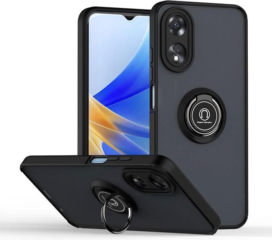 Coque Antichoc Magnétique Oppo A58 - Zwart