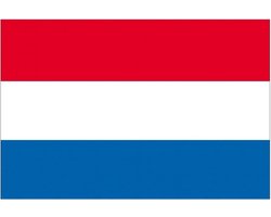 Vlag Nederland - 90 x 150 cm - Nederlandse Vlaggen - Nederland / Dutch