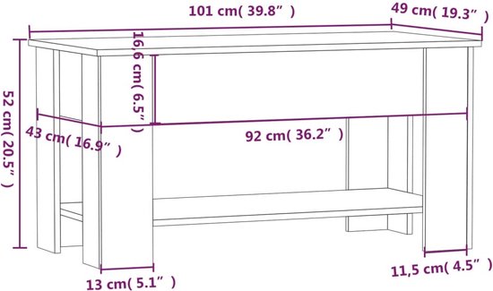 vidaXL-Salontafel-101x49x52-cm-bewerkt-hout-betongrijs