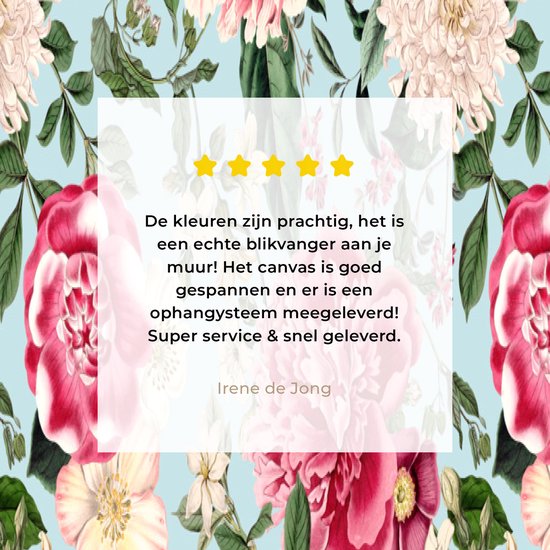 Tableau sur toile Fleurs - Collage - Couleurs - 80x120 cm - Décoration murale