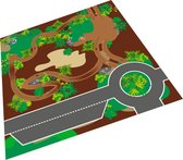 BrickMaps 32333003 - City - Forest Leisure - Wegplaat speelmat voor LEGO - Formaat gelijk aan 3x3 LEGO bouwplaat