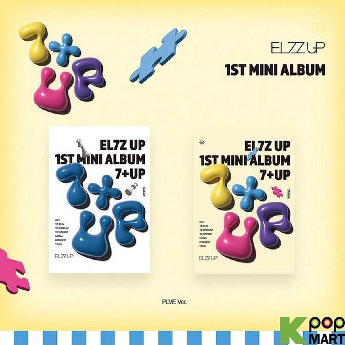 7+Up =1st Mini Album / Plve Version / Platform Album=