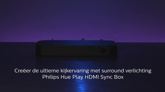 Boîtier de synchronisation Philips Hue Play HDMI Sync Box Pont de connexion  requis - Accessoire pour lampe connectée - Achat & prix