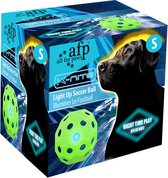 AFP K-NITE Light up Soccer Ball - Hondenspeelgoed - Lichtgevende Hondenbal - Laad zichzelf op - Small - Groen