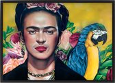 Frida Kahlo print 43x30,6 cm (A3) *ingelijst & gesigneerd