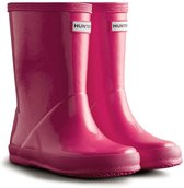 Hunter - Bottes de pluie pour femmes pour enfants - Kids first classic - Gloss - Rose - taille 35EU