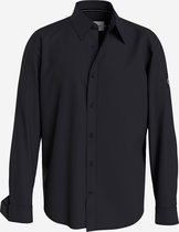 Calvin Klein Jeans Monologo Badge Relaxed Shirt- Zwart - XL