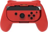 Dobe - Controller Grip Set (2 stuks) rood Geschikt voor: Nintendo Switch Joy Con Grip Set - Accessoire OLED Joy Con Grip Set -Accessoires