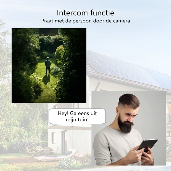Caméra de sécurité IP Wifi Plein air ELRO CO7000 avec détecteur de mouvement et vision nocturne – Caméra de sécurité Full HD 1080P – Étanchéité IP66