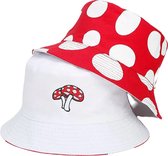 Bucket hat Paddenstoel - Reversible Bucket Hat - Carnaval - Vissershoed - Festival
