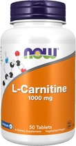 L-Carnitine 1000mg Now Foods 50tabl