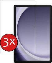 Samsung Galaxy Tab A9 Protecteur d'écran en Tempered Glass Protecteur d'écran en Glas trempé - 3 PACK