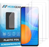 Mobigear Screenprotector geschikt voor Huawei P Smart (2021) | Mobigear Screenprotector Folie - Case Friendly (3-Pack)