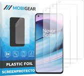 Mobigear - Screenprotector geschikt voor OnePlus Nord CE | Mobigear Screenprotector Folie - Case Friendly (3-Pack)