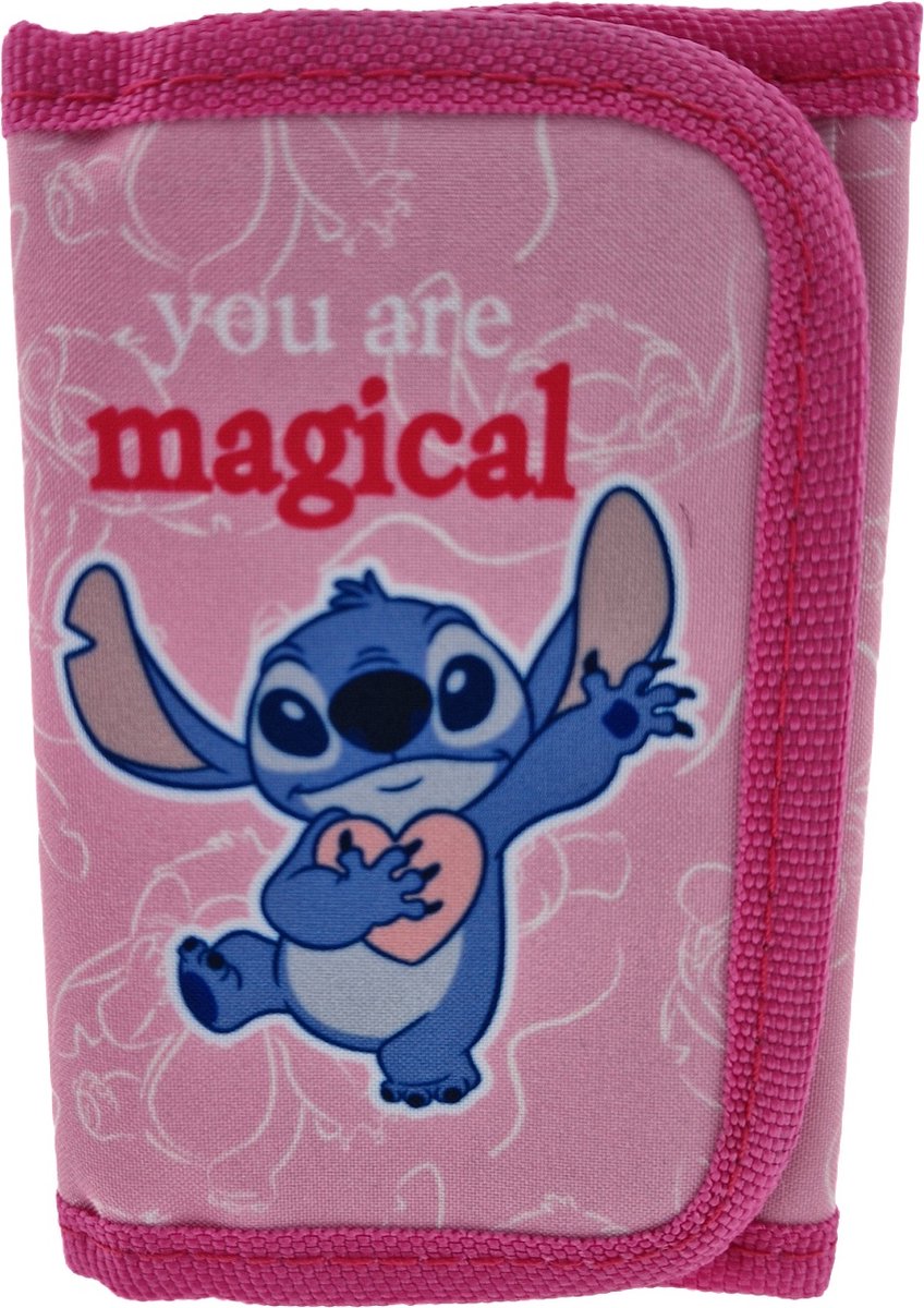 Lilo & Stitch - Stitch Portemonnee - Roze