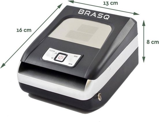 Valsgelddetector VG100 Testapparaat voor briefgeld - Brasq