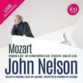 Orchestre De Chambre De Lausanne, John Nelson - Mozart: Requiem K. 626, Ave Verum Corpus K. 618 & Exsultate K.165 (CD)