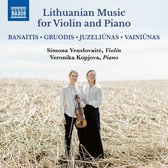 Simona Venslovaite & Veronika Kopjova - Lithuanian Music For Violin And Piano (CD)