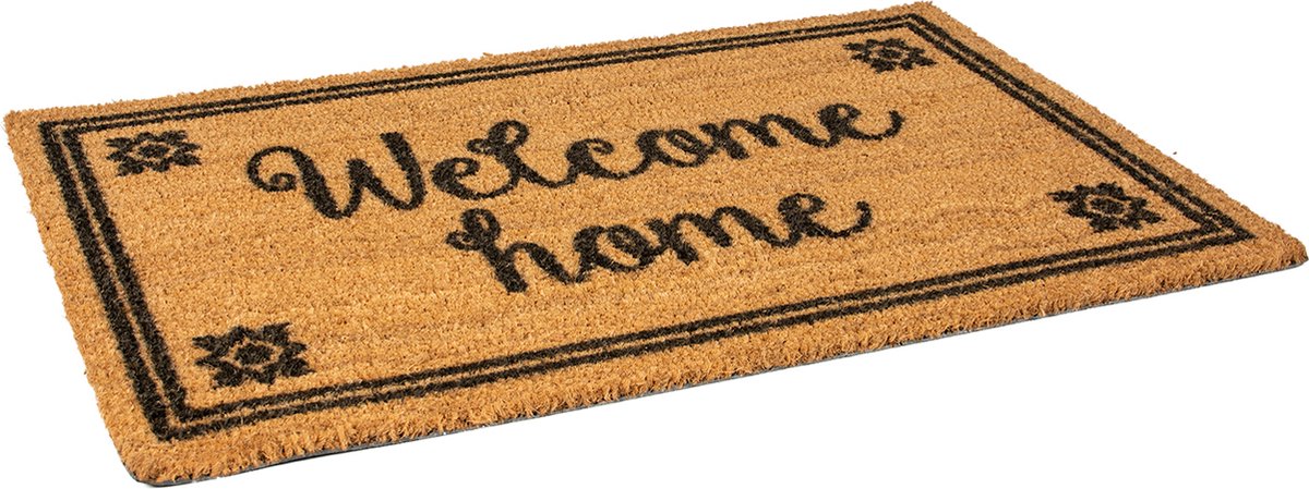 Rubbermagazijn - Deurmat - Kokosmat - 800x500mm - Welcome ho